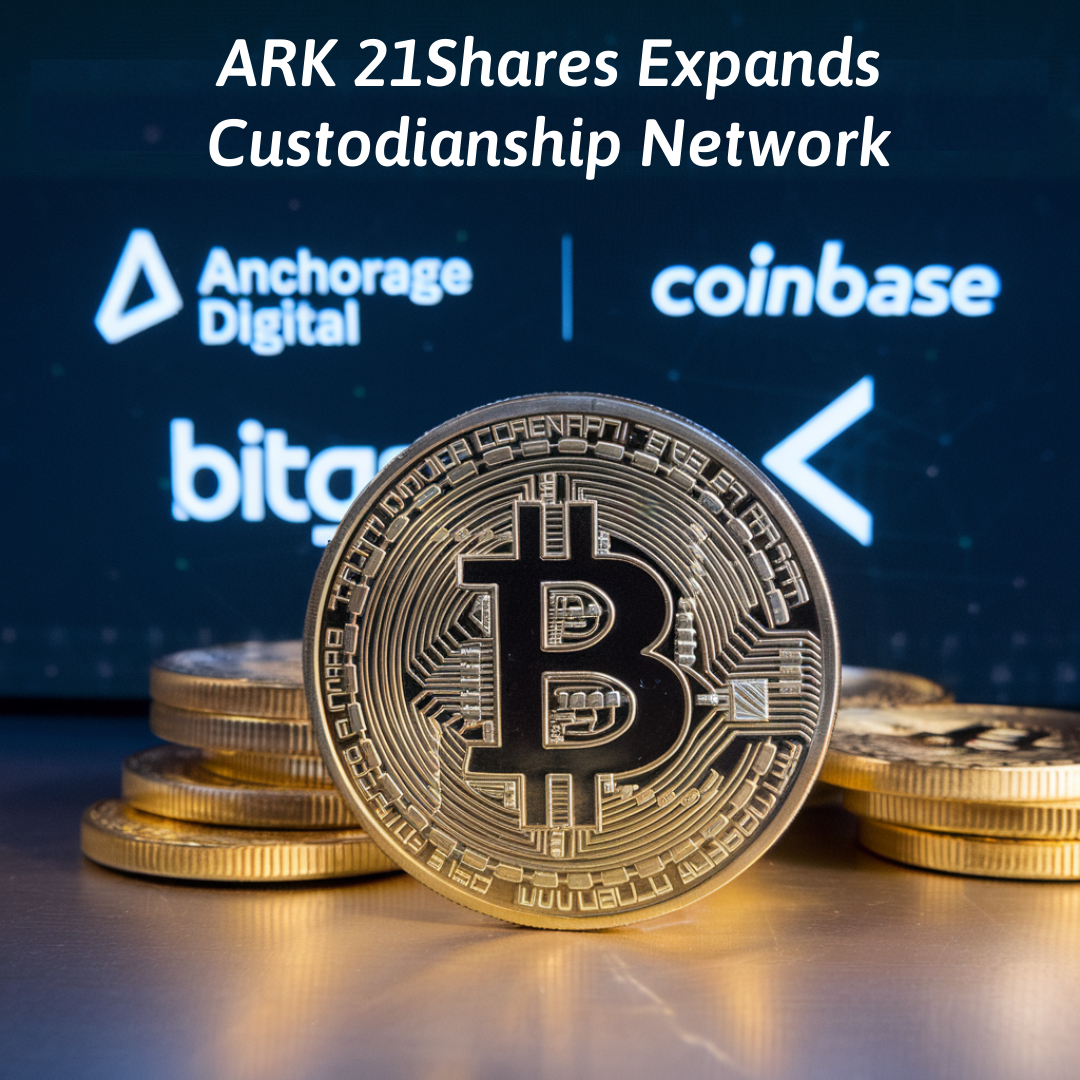 ARK 21Shares Bitcoin ETF Diversifies Roster of Custodians | crossover